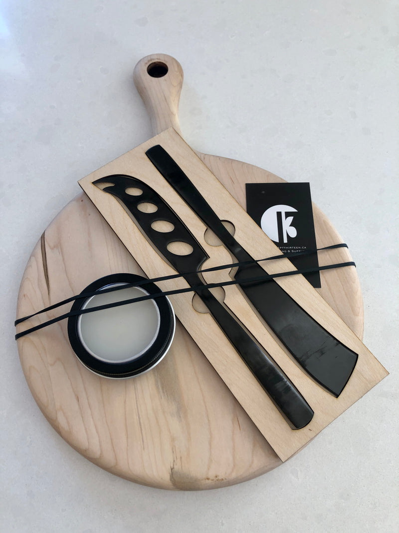 Charcuterie Board Gift Boxes - Round Boards