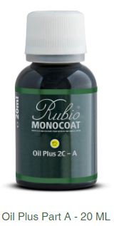  Rubio Monocoat Oil Plus Part A, 20 Milliliters, Super