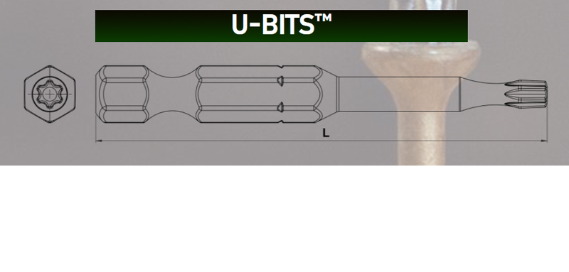 U2 Fasteners U-Bit